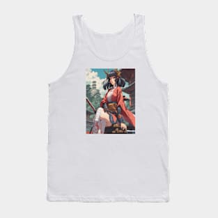 Samurai Girl Tank Top